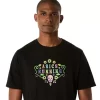 UNISEX DAY OF THE DEAD KORT ERME T-SKJORTE