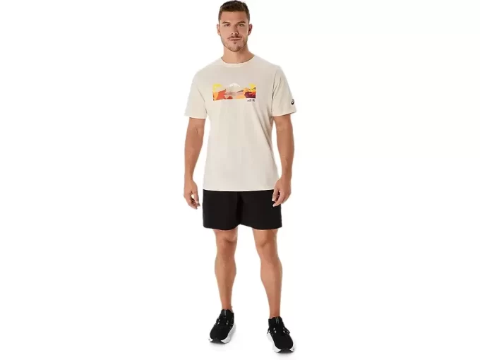UNISEX KORT ERME HØSTSPORT-T-SHIRT