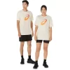 UNISEX KORT ERME T-SKJORTE MED GRADIENT SPIRAL LOGO