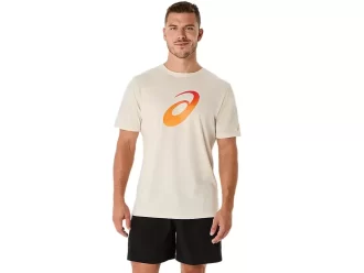 UNISEX KORT ERME T-SKJORTE MED GRADIENT SPIRAL LOGO