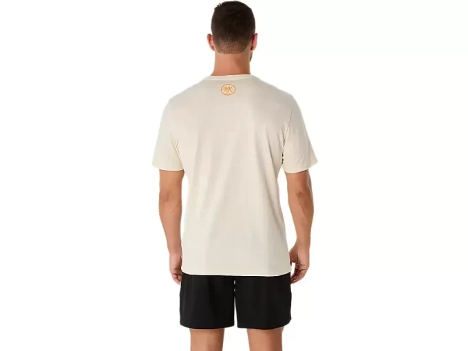 UNISEX KORT ERME T-SKJORTE MED GRADIENT SPIRAL LOGO