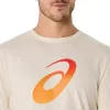 UNISEX KORT ERME T-SKJORTE MED GRADIENT SPIRAL LOGO