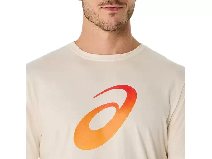 UNISEX KORT ERME T-SKJORTE MED GRADIENT SPIRAL LOGO