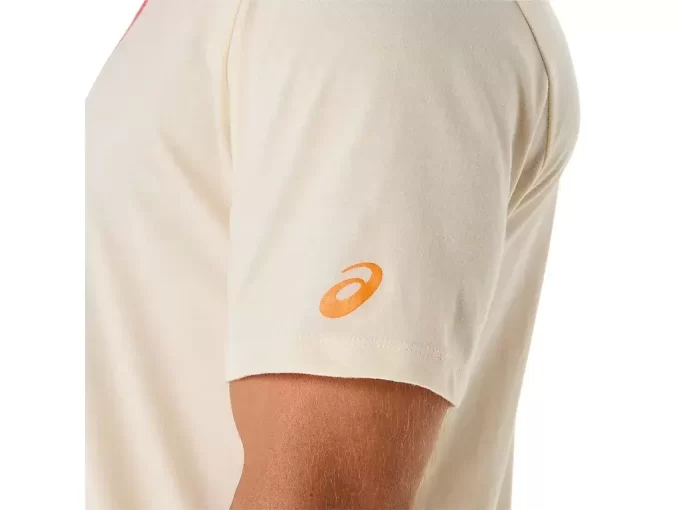 UNISEX KORT ERME T-SKJORTE MED GRADIENT SPIRAL LOGO