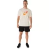 UNISEX KORT ERME T-SKJORTE MED GRADIENT SPIRAL LOGO