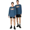 UNISEX LANGERMET HØSTSPORTST-T-SKJORTE