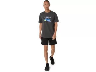 UNISEX RETRO SPORT KORT ERME T-SKJORTE