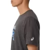 UNISEX RETRO SPORT KORT ERME T-SKJORTE